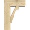 Ekena Millwork Balboa Block Rough Sawn Bracket w/ Offset Brace, Douglas Fir, 8"W x 20"D x 28"H BKT0806X20X28BOA05RDF - alternate 4